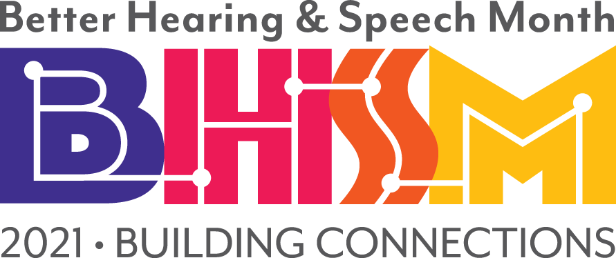 Better Speech and Hearing Month 2021 LOGO